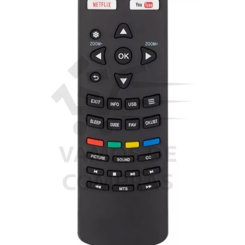 Deewoo Control Remoto Compatible Con Deewoo Smart Tv Youtube Rc311s