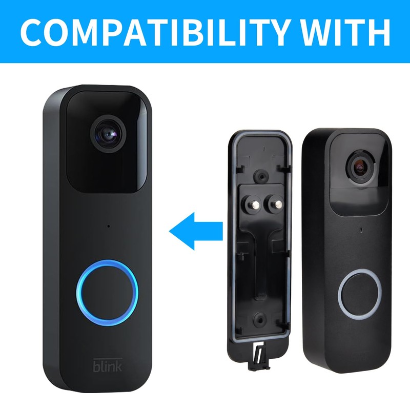 Blink Doorbell Backplate Replacement, Blink Doorbell Back Plate,Backplate Compatible with
