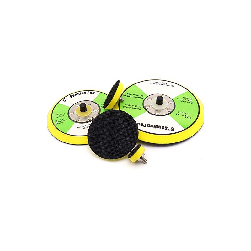 5"/125mm Sanding Disc Backing Pad, with Hook & Loop, M8
