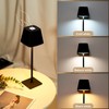 Table Lamp 2000mAh Rechargeable Metal Table Light Decorative Modren Desk