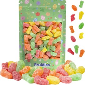 Traditional Easter Jelly Mix Fruit Gummi Candy, Delicious Holiday Shaped & Flavored Gummies (1 Pound)