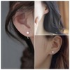 925 Sterling Silver Half Hoop Earrings Ear Nose Rings Sliver
