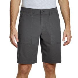Weatherproof Mens Trail Short|Utility Shorts for Men| Deep Pocket with 10 Inch Inseam - Forged Iron 44