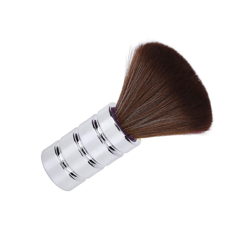 Barber Neck Duster Brush Soft Gentle Electroplating Process Professional Neck
