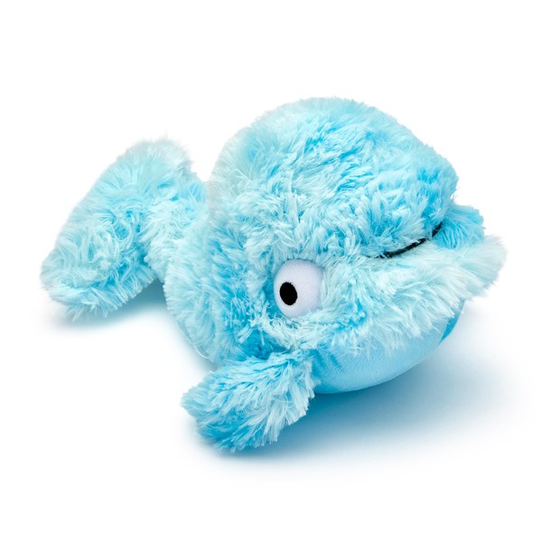 Gor Pets Plush Whale Crinkle Dog Toy - Soft &