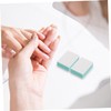 Baluue 50pcs High Elastic Mini Nail Buffers and Sponge Files