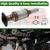 LELEHOKA High Flow Rear Catalytic Converter Compatible with Kia Soul