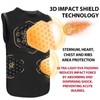 HolyElks Baseball Chest Protector Youth, Padded Compression Shirt for Baseball