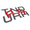 AFX-TRIMS 3D BLACK ALUM OUTLINE RAISED DOMED TAILGATE LETTER FOR