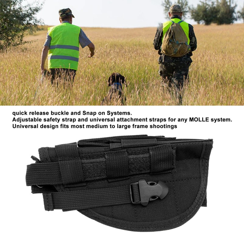 Concealment Holster Nylon Hip Holster with Adjustable Belt for MOLLE