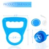 Performore - 10 Pack of Silicone Water Gallon Cap with
