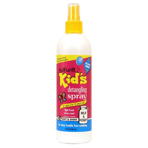 Sulfur8 Kid's Detanging Spray 12 Oz.