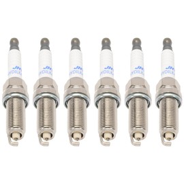 LKAR7BIX-11S Iridium Spark Plugs 6 Pack Compatible with Altima Murano Pathfinder Maxima Quest 350Z QX60 Q50 G25 G35 M35 93501 9620 XP5683 91187 3439 4711