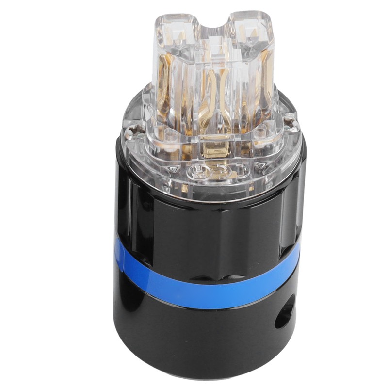 Monosaudio Connector Transparent Pure Copper GoldPlated Audio Power Connector (F105G