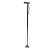 Quad Cane Adjustable Height Anti Slip Lightweight Retractable Senior Walking