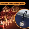 TITE 100 PCS Mini Plastic Gutter Hanging Hooks Outdoor Christmas