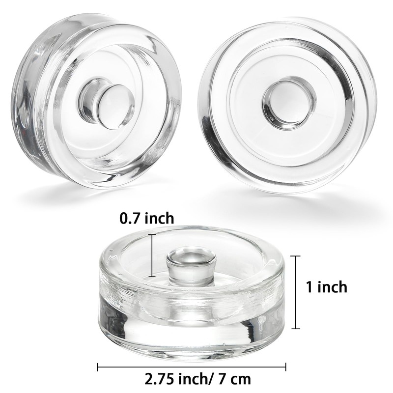 TOPZEA 9 Pack Fermentation Glass Weight with Easy Grip Handle,