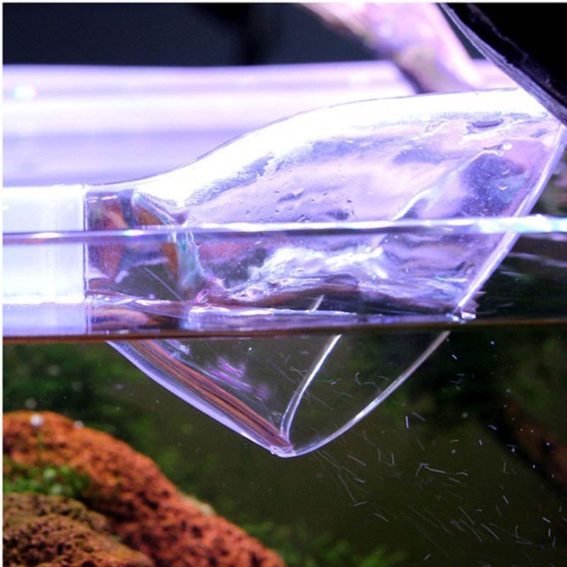 Sharplace Aquarium Lily Pipe Outflow with Surface Accessories for Water