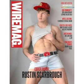 WIRE MAG - February 2025 - Miami Gay Lifestyle, Clubs, Male Cover Model