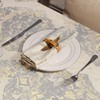 TOPLUXE Cloth Napkins Set of 4, Napkins Reusable 45x45cm, Dining