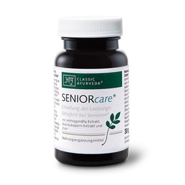 Classic Ayurveda - SENIORcare Capsules - 30 g (approx. 60 Capsules) - Maintaining Performance * with Ashvagandha Extract, Mandukaparni Extract and Zinc*