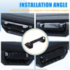 LLKUANG ABS Car Tailgate Handle Decorative Cover Fit for Toyota