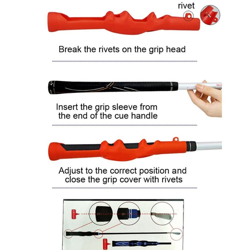 Swing Training Grip Professional Right Handed Left Handed Club Grip