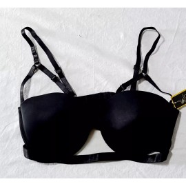 Inteco Intimates Demi Cage Bra Black Size 34B T52-3340