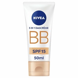 NIVEA Essentials 5-in-1 BB Crème Light - SPF 15 - BB Cream - With Jojoba Oil - Coloured Day Cream - Hydrated and Camouflage - Face Care - 50 ml