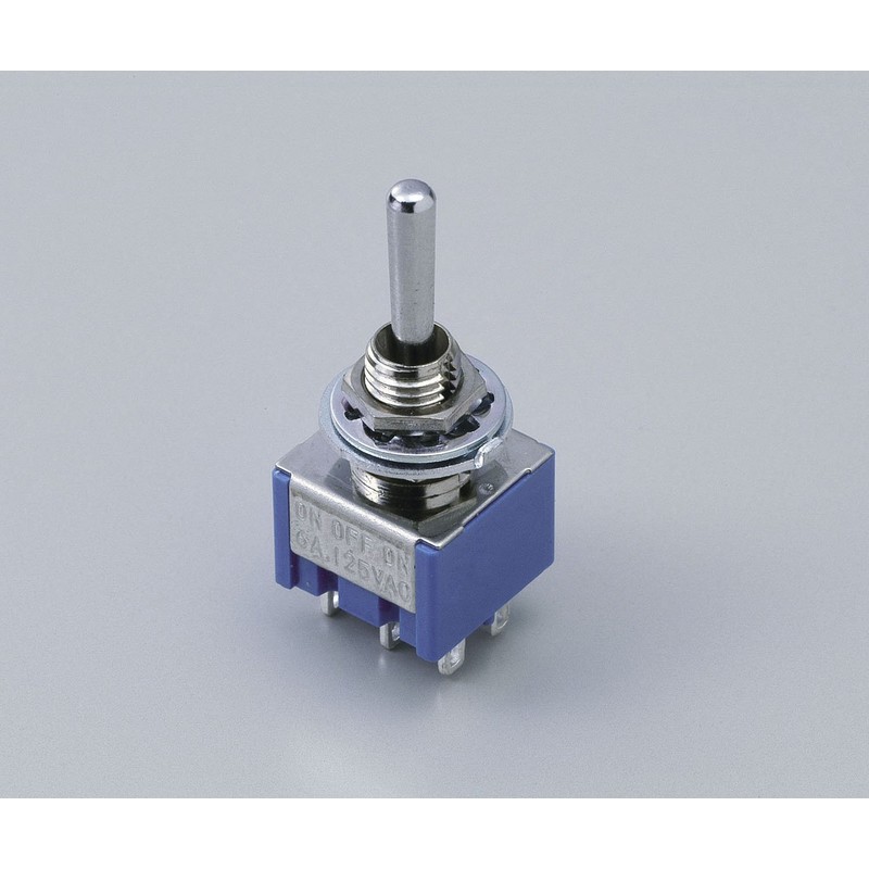 ELPA ON-OFF-ON HK-TGS02H Toggle Switch, 6P, AC125V/6A