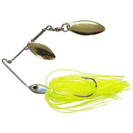 Glory Fish LU-007 Bass Lure B/Spinnerbait 1/4oz (7g) Chart Shad