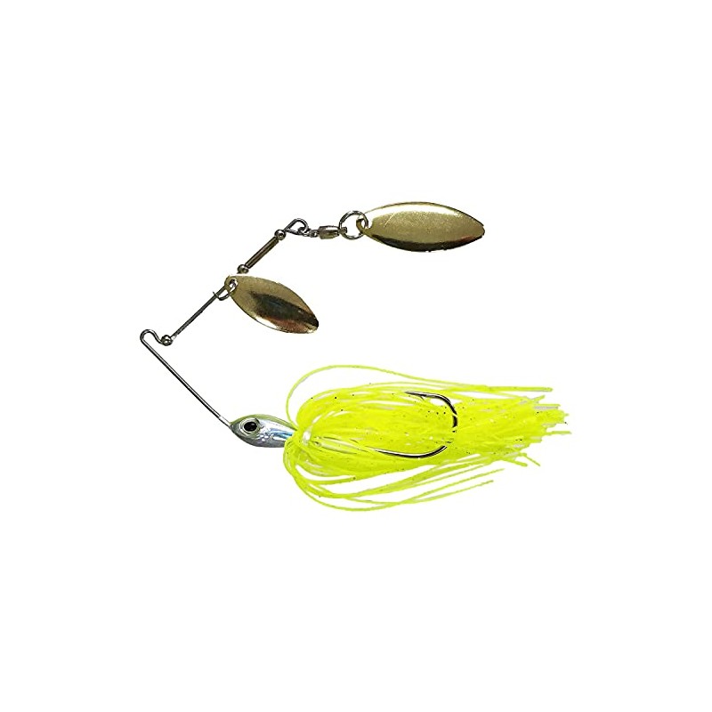 Glory Fish LU-007 Bass Lure B/Spinnerbait 1/4oz (7g) Chart Shad