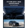 Proadsy Windshield Sun Shade Umbrella for 2019-2025 Toyota RAV4 Foldable