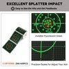 GearOZ Green Sight in Splatter Target Stickers 4" Reactive Paper
