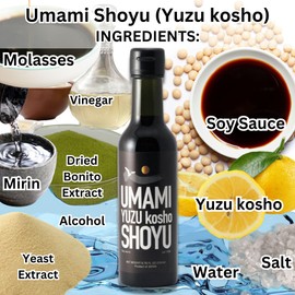 Umami Shoyu - Soy Sauce 6.76 fl oz (200ml) (Yuzu Kosho)