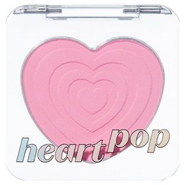 Etude Heart Pop Blusher 4g, Cool Punch Ade, 1 pc / 에뛰드 하트팝 블러셔 4g, 쿨 펀치 에이드, 1개