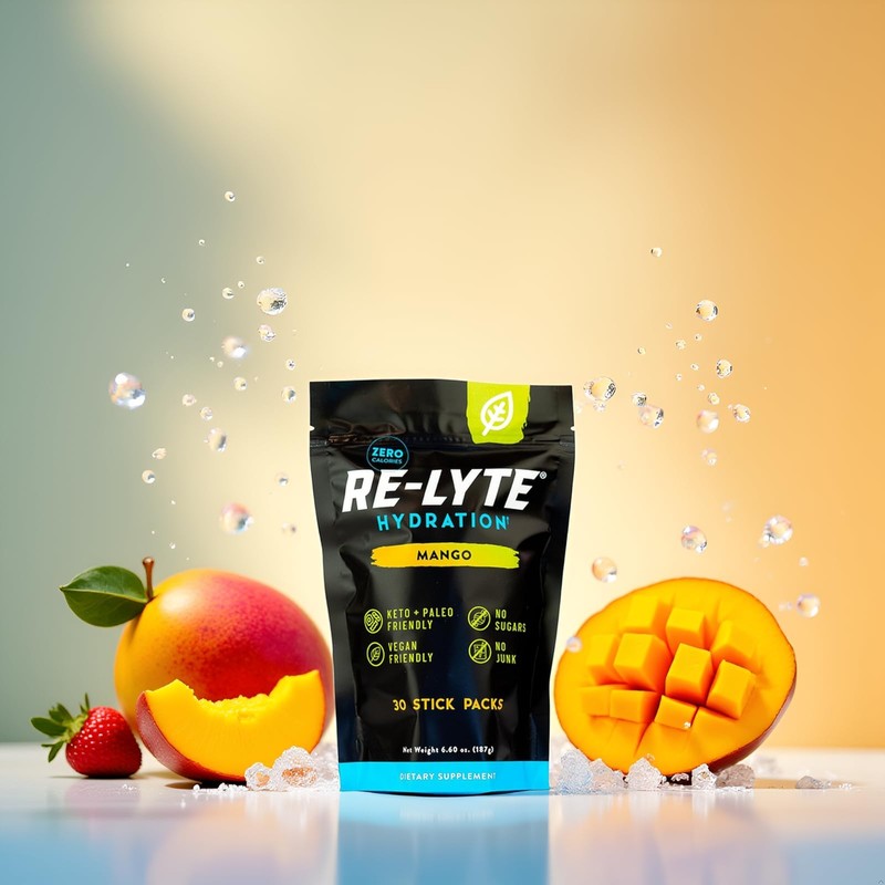 REDMOND Re-Lyte Hydratio Electrolyte Drink Powder Mix (Mango) 30 Stick