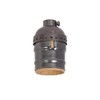 B&P Lamp® Short Keyless, Aluminum Medium Base Lamp Socket with