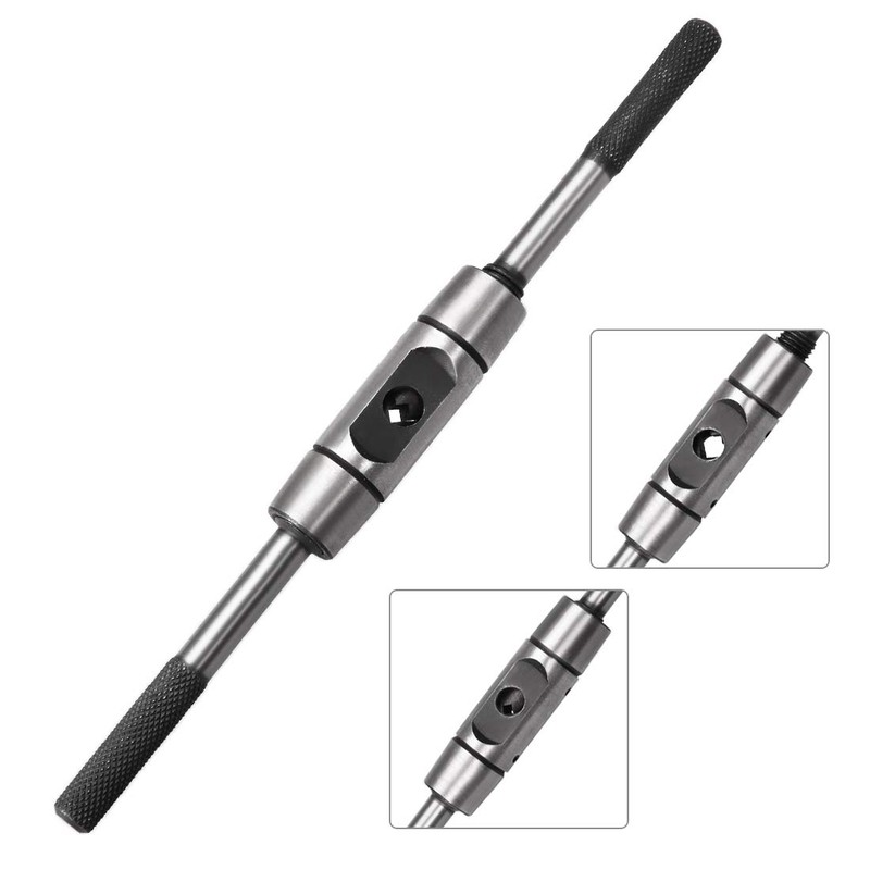 sourcing map Adjustable Tap Wrench Handle, for Metric M4-M10 Taps,