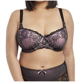Elomi Women's Anushka Padded Half Cup Bra Demi, Romance, 36FF