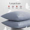 LYMA Bedding Pillow Cases 2 Pack, Ultra Soft Breathable Housewife