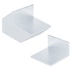 OTTFF 10 Pack Aluminum L Shaped Angle Bracket, 2" x