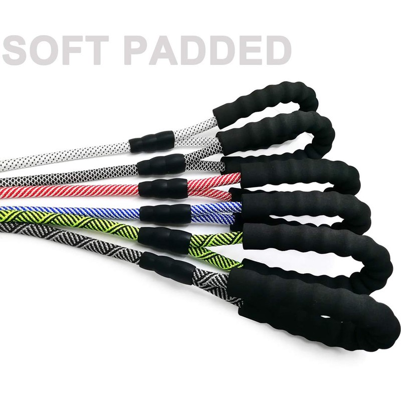 MayPaw Heavy Duty Rope Dog Leash, 6/8/10 FT Nylon Pet