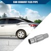 Hihaha Car Exhaust Flex Pipe/Inner for Car/Durable 2.25"x6"x10" / Silver