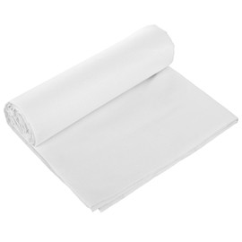 3 Yards White Cotton Fabric by The Yard Fabrics,59 Inches Wide Medium Weight 100% Natural Cotton Fabrics,Bleached Muslin Fabric for Sewing Clothing Crafts Material