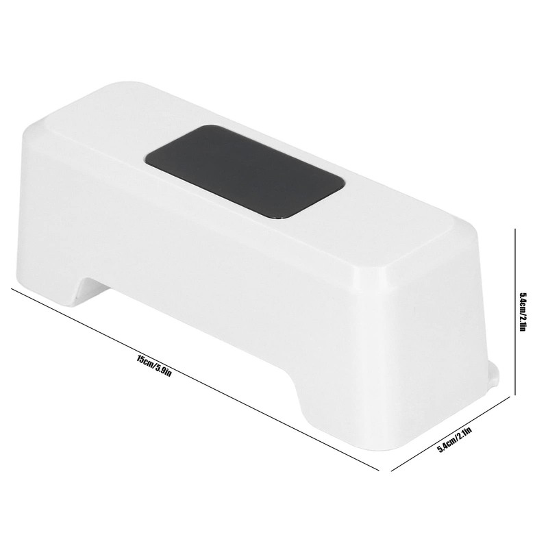 Automatic Toilet Flusher, Smart Toilet Flush Sensor, Hands-Free, Motion Activated,