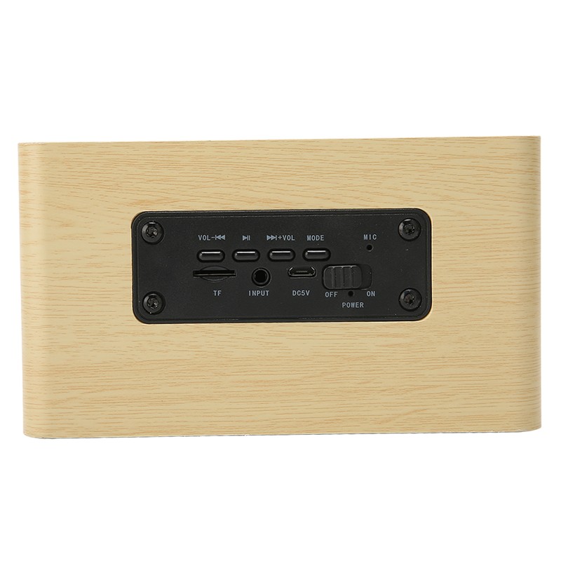 Retro Bluetooth Speaker Built in Mic Portable Wireless Speaker Supports