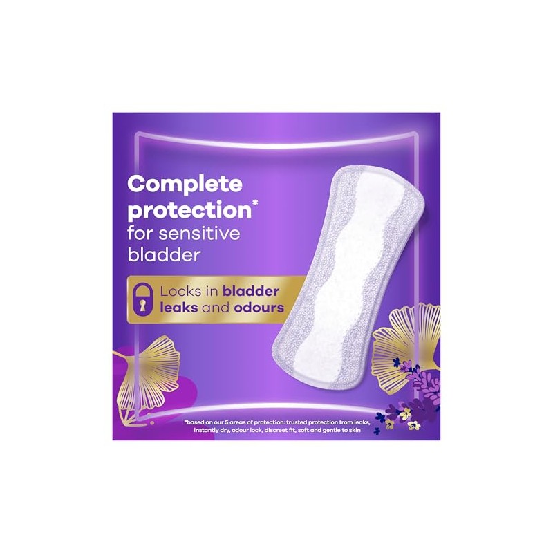 Always Discreet Plus Incontinence Liners for Sensitive Bladder - Pack