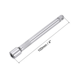 uxcell 1/4 Inch (F) to 1/4 Inch (M) 4" Drive Ratchet Socket Adapter Extension Bar