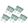 X AUTOHAUX 5pcs Blade Style Fuses 1A Blade Style Fuses